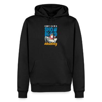 Snowboarden Snowboardtreffen Sessellift - Männer Premium Bio Hoodie - Schwarz - Vorne - Nico (187cm)