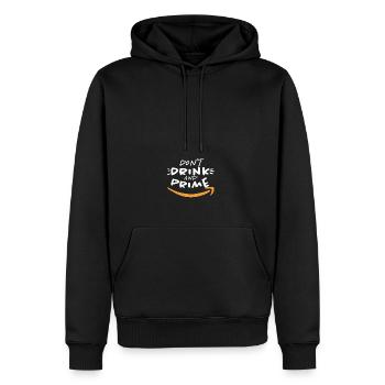 Lustiges Don't Drink And Prime Motiv Amazon - Männer Premium Bio Hoodie - Schwarz - Vorne - Nico (187cm)
