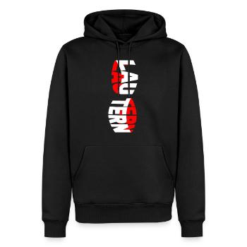 Kaiserslautern Lautern Deutschland Stadt Schrift - Männer Premium Bio Hoodie - Schwarz - Vorne - Nico (187cm)