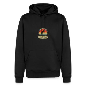 I Have A Dinking Problem Funny Dink Pickleball - Männer Premium Bio Hoodie - Schwarz - Vorne - Nico (187cm)