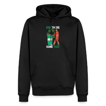 Garbage Day is my favorite day - Men’s Premium Organic Hoodie - black - Front - Nico (187cm)