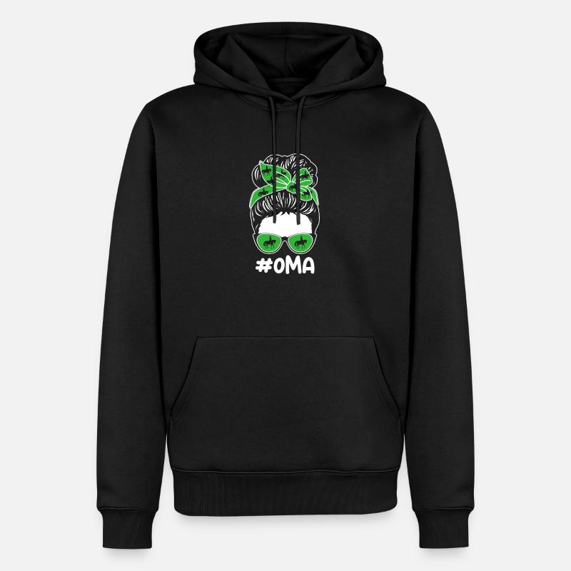 Monter à cheval - Sweat à capuche Premium bio Homme - noir