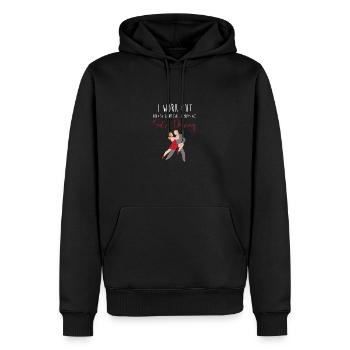 Salsa Dancer Dancer - Men’s Premium Organic Hoodie - black - Front - Nico (187cm)