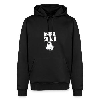 Ghoul Squad Partygänger Gift - Männer Premium Bio Hoodie - Schwarz - Vorne - Nico (187cm)