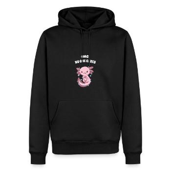 Omg personne ne s’en soucie sarcastiquement, drôle Sar - Sweat à capuche Premium bio Homme - noir - Devant - Nico (187cm)
