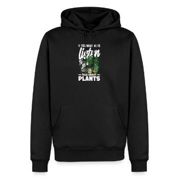 Garten- Und Pflanzenliebhaber Geschenke - Männer Premium Bio Hoodie - Schwarz - Vorne - Nico (187cm)