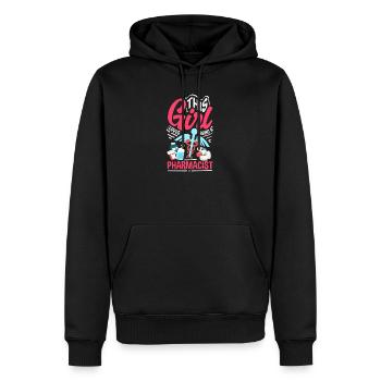 Pharmacist Pharmaceutical Technical - Men’s Premium Organic Hoodie - black - Front - Nico (187cm)