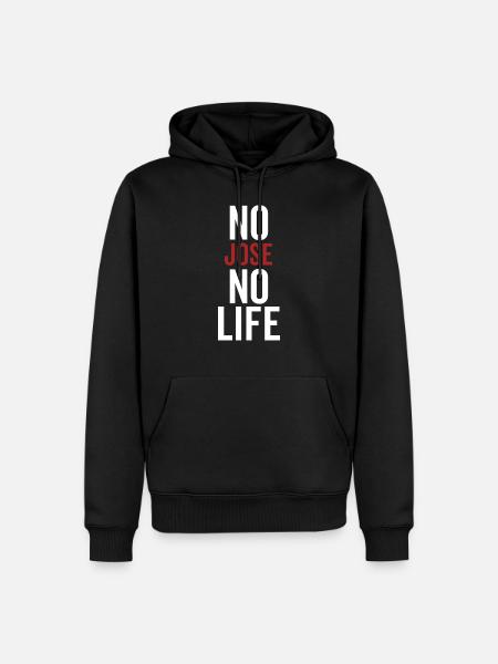 No Jose No Life - Men’s Premium Organic Hoodie - black