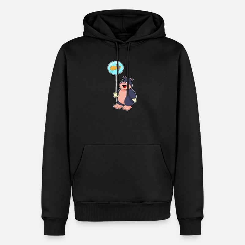 Ballon Mole Hammer - Sweat à capuche Premium bio Homme - noir
