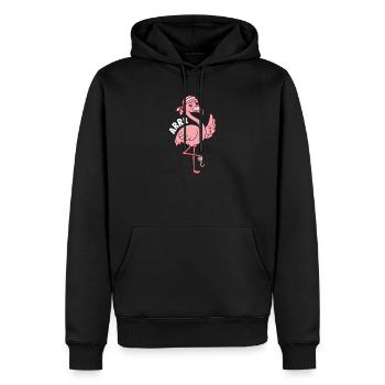 Arrr Pirate Buccaneer Jolly Roger - Männer Premium Bio Hoodie - Schwarz - Vorne - Nico (187cm)