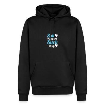 Zahnarzthelfer Zahnarzthelferin Zahnarzt Zahn - Männer Premium Bio Hoodie - Schwarz - Vorne - Nico (187cm)