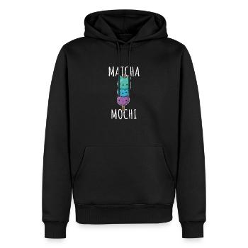 Mochigome Japan Dessert Küche Spruch Reis - Männer Premium Bio Hoodie - Schwarz - Vorne - Nico (187cm)