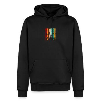 Scary Beautiful Halloween Design - Cute - Men’s Premium Organic Hoodie - black - Front - Nico (187cm)