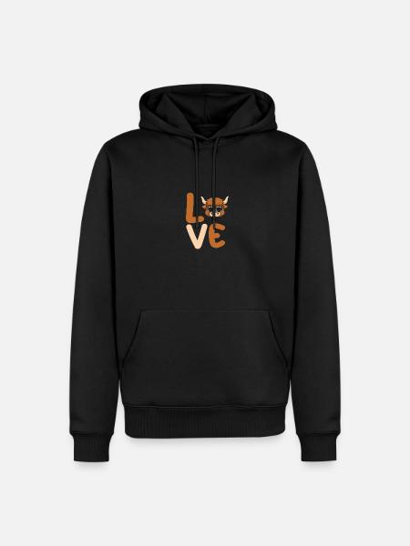 Buffalo Cattle Oxen - Men’s Premium Organic Hoodie - black