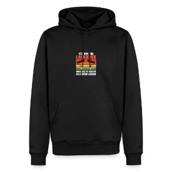 Car Painter Vehicle Painter Painter - Men’s Premium Organic Hoodie - black - Front - Nico (187cm)