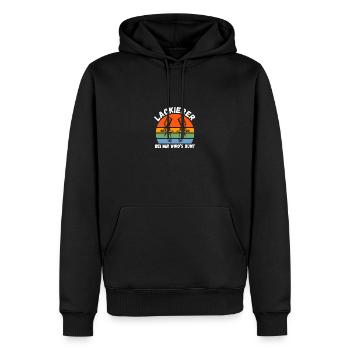 Car Painter Vehicle Painter Painter - Men’s Premium Organic Hoodie - black - Front - Nico (187cm)