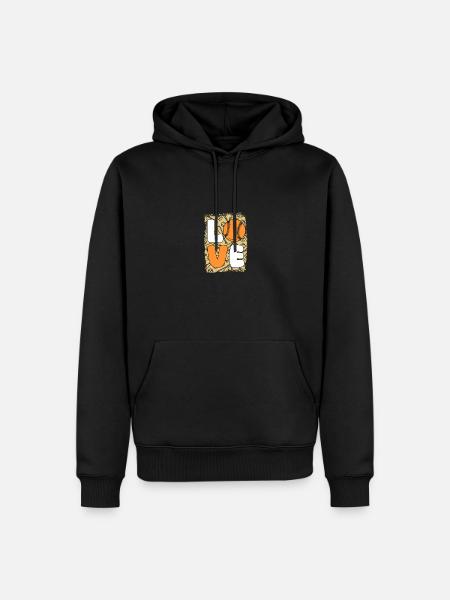 Baseball Player Baseball - Men’s Premium Organic Hoodie - black