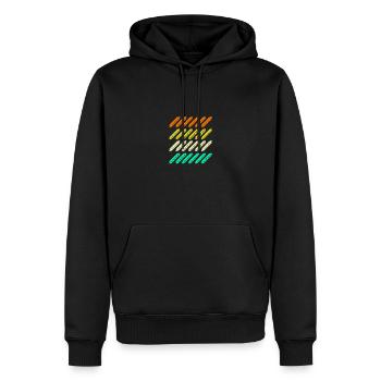 Harmonica Harmonica - Men’s Premium Organic Hoodie - black - Front - Nico (187cm)