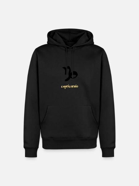 Steinbock Tierkreiszeichen - Männer Premium Bio Hoodie -