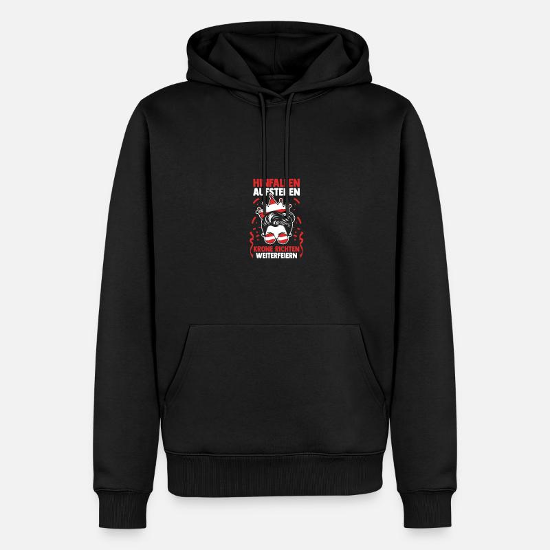 Costume de carnaval Carnaval - Sweat à capuche Premium bio Homme - noir