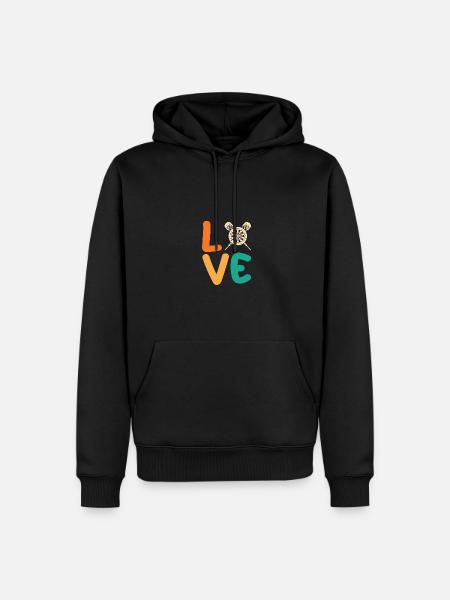 Darts player Darts - Men’s Premium Organic Hoodie - black