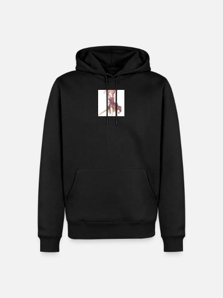 Anime - Sweat à capuche Premium bio Homme - noir