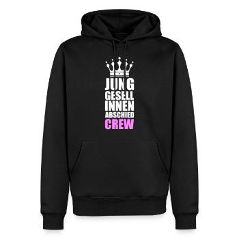 Hen Party Crew - Men’s Premium Organic Hoodie - black - Front - Nico (187cm)