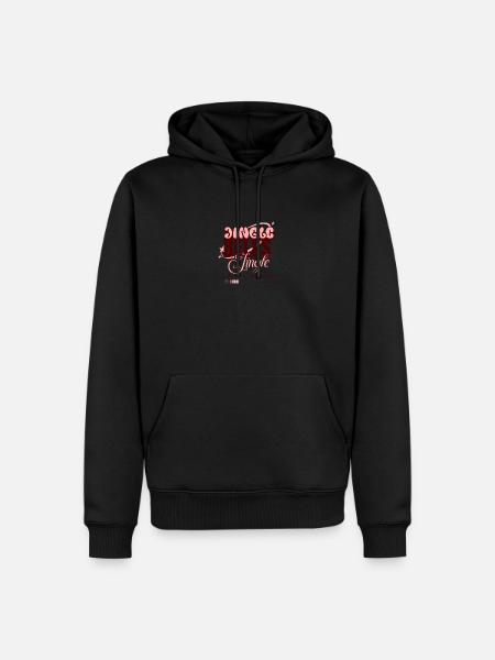 Jingle Bells - Men’s Premium Organic Hoodie - black