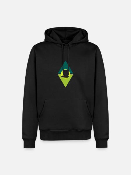 Computer Informatics Computers - Men’s Premium Organic Hoodie - black