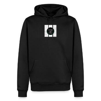 Keine Regeln, nur Vibes - Männer Premium Bio Hoodie - Schwarz - Vorne - Nico (187cm)