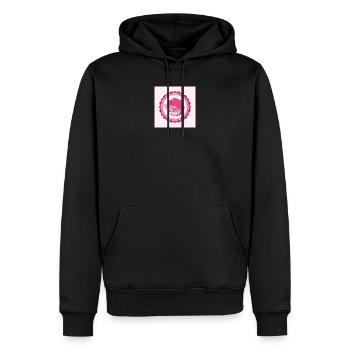 Saïd Nezlaoui - Sweat à capuche Premium bio Homme - noir - Devant - Nico (187cm)