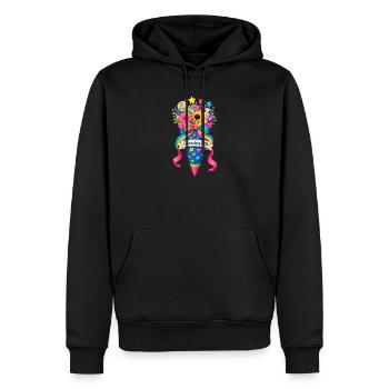 Einschulung 2026 Schultüte - Männer Premium Bio Hoodie - Schwarz - Vorne - Nico (187cm)