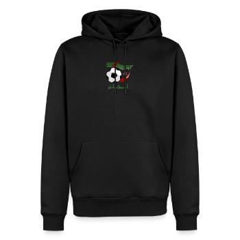 algeria fußball federation - Männer Premium Bio Hoodie - Schwarz - Vorne - Nico (187cm)