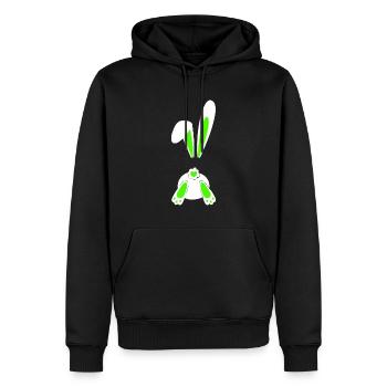 Süßes Seil Kaninchen BDSM - Männer Premium Bio Hoodie - Schwarz - Vorne - Nico (187cm)
