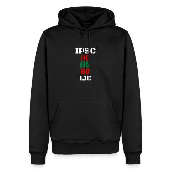Accessoires de prise de vue IPSC Photographie sportive - Sweat à capuche Premium bio Homme - noir - Devant - Nico (187cm)