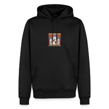 Weapons Of Mass Adbuction Alien - Männer Premium Bio Hoodie - Schwarz - Vorne - Nico (187cm)