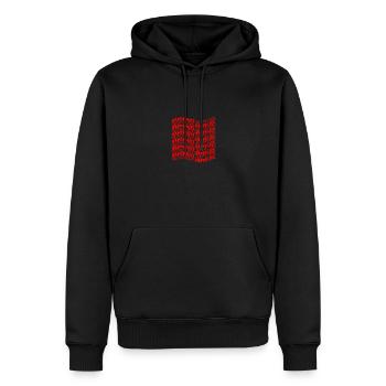 Happy Wife Happy Life Engagement Marriage - Männer Premium Bio Hoodie - Schwarz - Vorne - Nico (187cm)