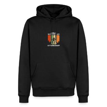 Pistes de ski Ski raide Skis d’hiver - Sweat à capuche Premium bio Homme - noir - Devant - Nico (187cm)
