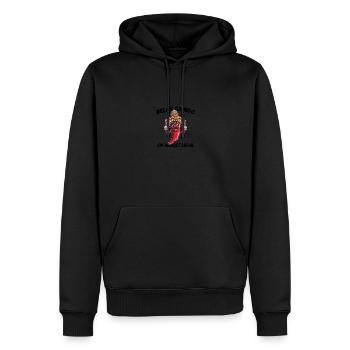 Relax Gringo I'm Almost Legal - Funny Mexican - Männer Premium Bio Hoodie - Schwarz - Vorne - Nico (187cm)