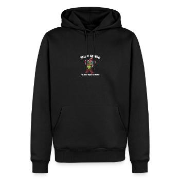 Relax Gringo I'm Almost Legal - Funny Mexican - Männer Premium Bio Hoodie - Schwarz - Vorne - Nico (187cm)