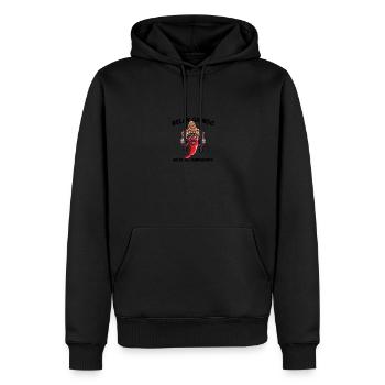 Relax Gringo Je suis presque légal - Drôle mexicain - Sweat à capuche Premium bio Homme - noir - Devant - Nico (187cm)