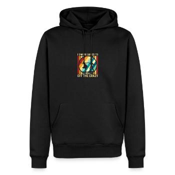 Robe de danse Swing pour femme Lindy Hop Swing - Sweat à capuche Premium bio Homme - noir - Devant - Nico (187cm)