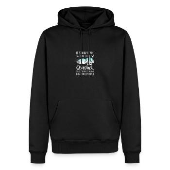 Womens Shelling Shell Collecting Seashells - Männer Premium Bio Hoodie - Schwarz - Vorne - Nico (187cm)