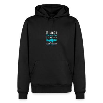 Snook Fishing Net Snook Fishing Gear Snook - Männer Premium Bio Hoodie - Schwarz - Vorne - Nico (187cm)