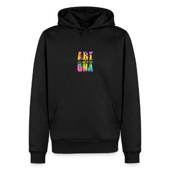 Art Supplies For Girls And Kids Art Kit - Men’s Premium Organic Hoodie - black - Front - Nico (187cm)