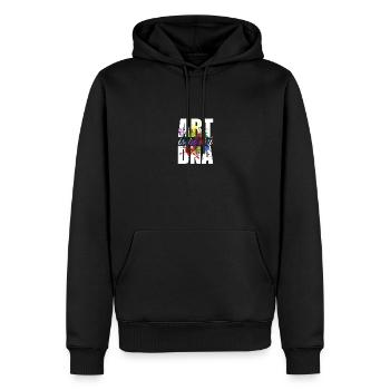 Fournitures d’art pour les filles et les enfants Kit d’art - Sweat à capuche Premium bio Homme - noir - Devant - Nico (187cm)