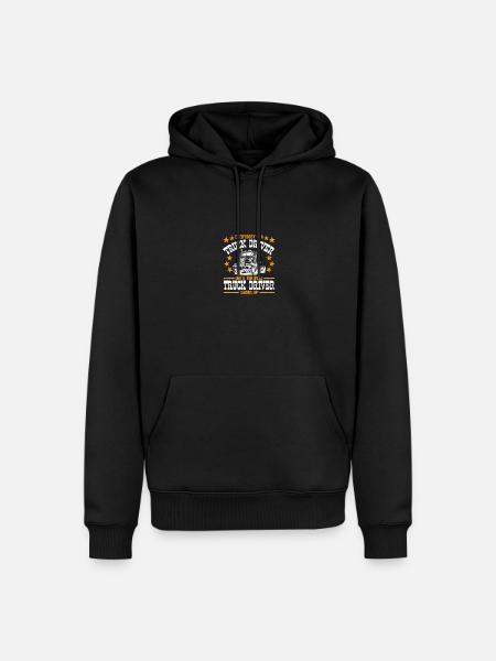 Truck Driver Essentials - Männer Premium Bio Hoodie - Schwarz