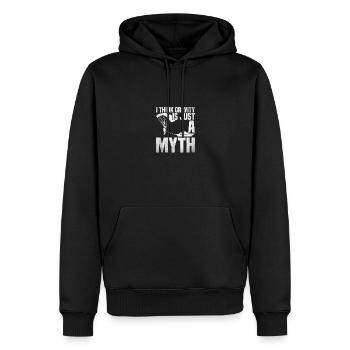 Parakiter Gear Parasailing Equipment Parakiting - Männer Premium Bio Hoodie - Schwarz - Vorne - Nico (187cm)