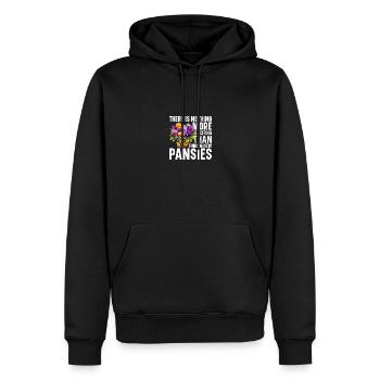 Pansy Flower Seeds Pansy Seeds for Planting - Männer Premium Bio Hoodie - Schwarz - Vorne - Nico (187cm)