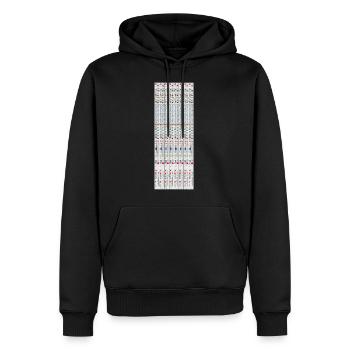 Mixing Console Mischpult Channel Strip Poduzent - Männer Premium Bio Hoodie - Schwarz - Vorne - Nico (187cm)